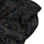 Digital Black Night Rust CAMO Unisex Mesh Shorts