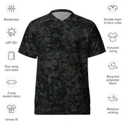Digital Black Night Rust CAMO Unisex Sports Jersey