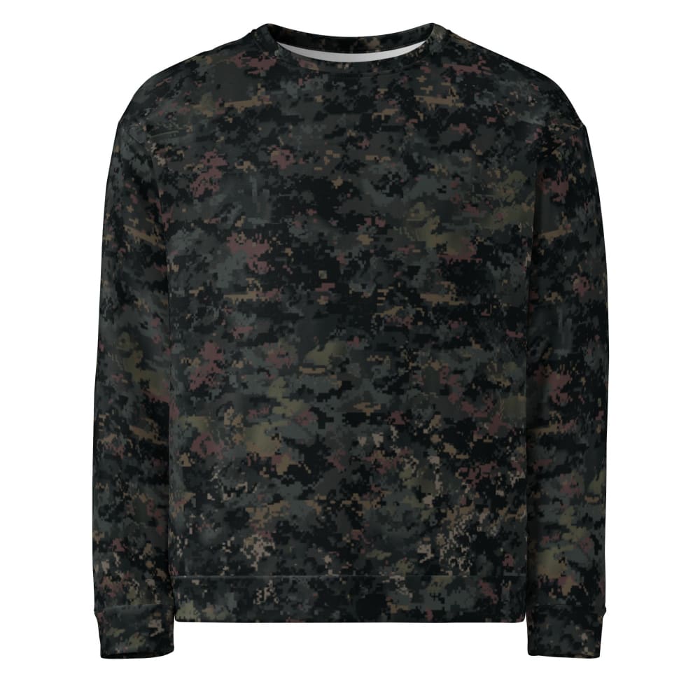 Digital Black Night Rust CAMO Unisex Sweatshirt
