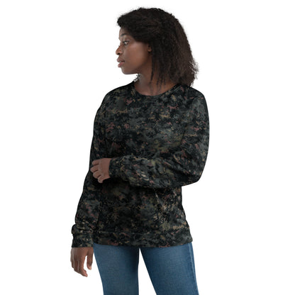 Digital Black Night Rust CAMO Unisex Sweatshirt