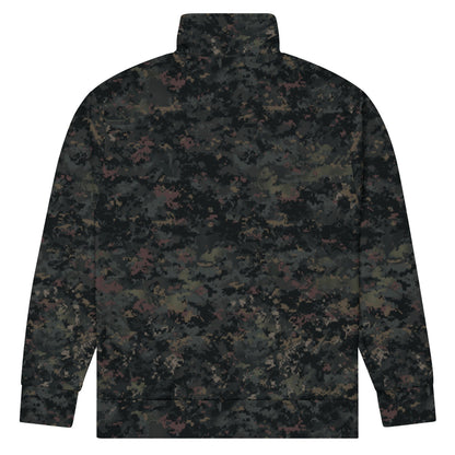 Digital Black Night Rust CAMO Unisex track jacket - Track Jacket