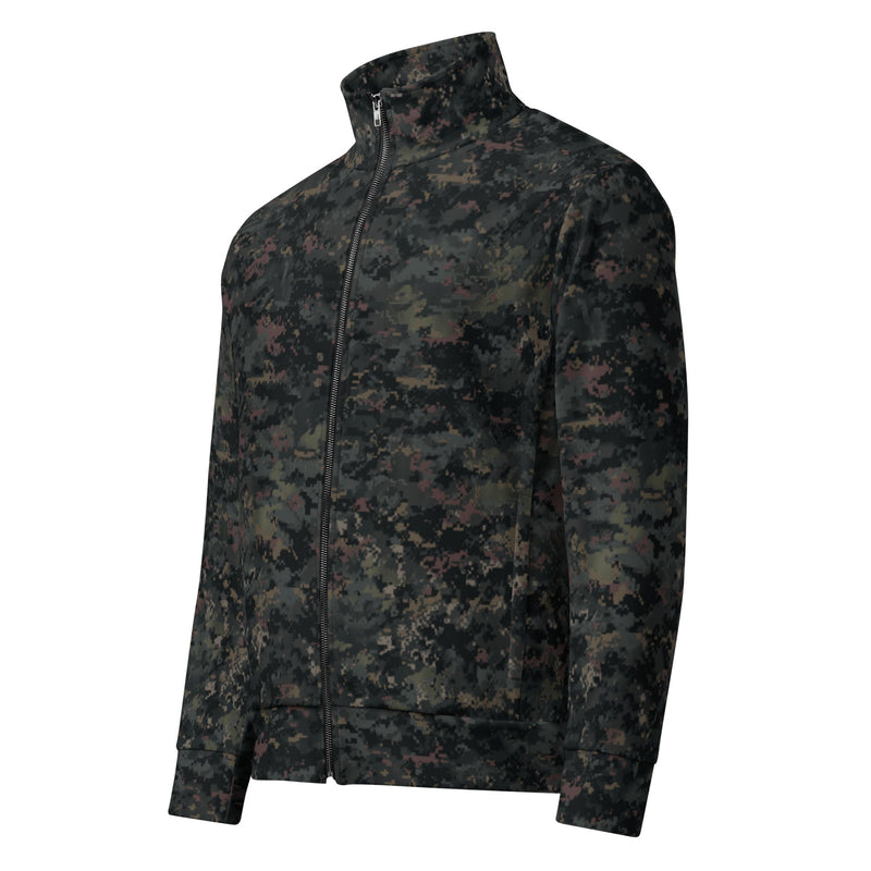 Digital Black Night Rust CAMO Unisex Track Jacket