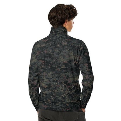 Digital Black Night Rust CAMO Unisex track jacket - Track Jacket