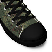 Digital Eastern Forest Veil CAMO Mens High-Top Canvas Shoes