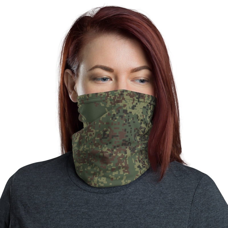 Digital Eastern Forest Veil CAMO Neck Gaiter - Head