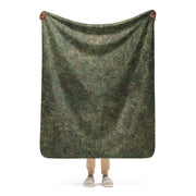 Digital Eastern Forest Veil CAMO Sherpa Blanket - 50″×60″