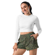 Digital Eastern Forest Veil CAMO Unisex Athletic Shorts