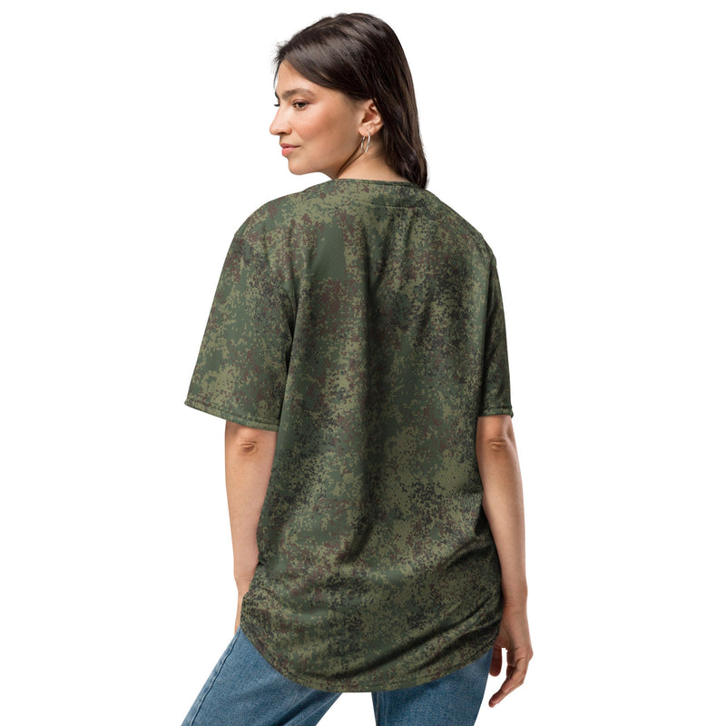 Digital Eastern Forest Veil CAMO Unisex Baseball Jersey