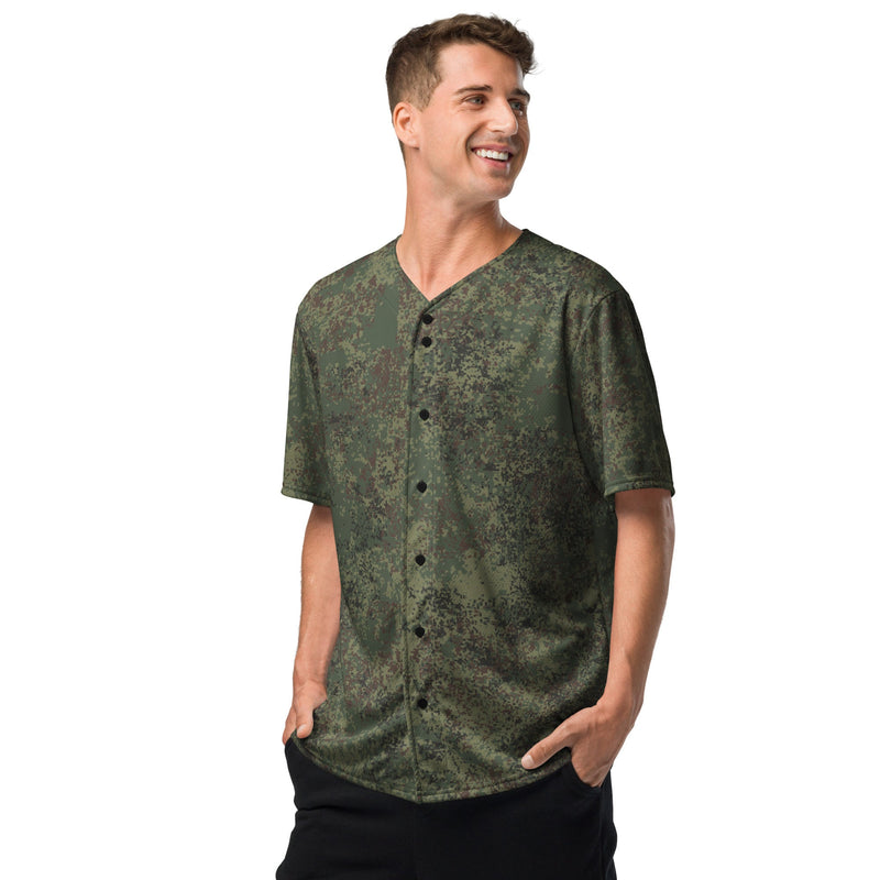 Digital Eastern Forest Veil CAMO Unisex Baseball Jersey