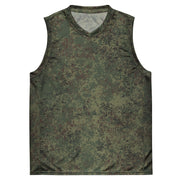 Digital Eastern Forest Veil CAMO Unisex Basketball Jersey