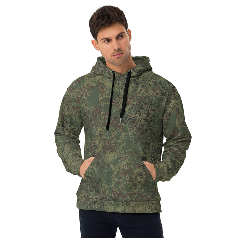 Digital Eastern Forest Veil CAMO Unisex Hoodie - 2XS