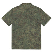 Digital Eastern Forest Veil CAMO Unisex Short-Sleeve Button Shirt - Button-Up