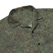 Digital Eastern Forest Veil CAMO Unisex Short-Sleeve Button Shirt - Button-Up