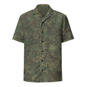 Digital Eastern Forest Veil CAMO Unisex Short-Sleeve Button Shirt - Button-Up