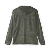 Digital Eastern Forest Veil CAMO Unisex Sports Warmup Hoodie