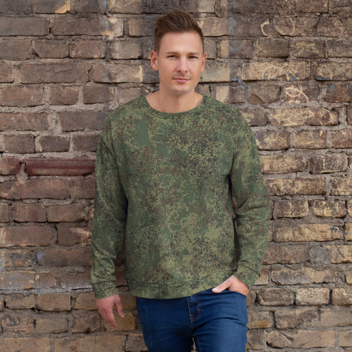 Digital Eastern Forest Veil CAMO Unisex Sweatshirt - 2XS