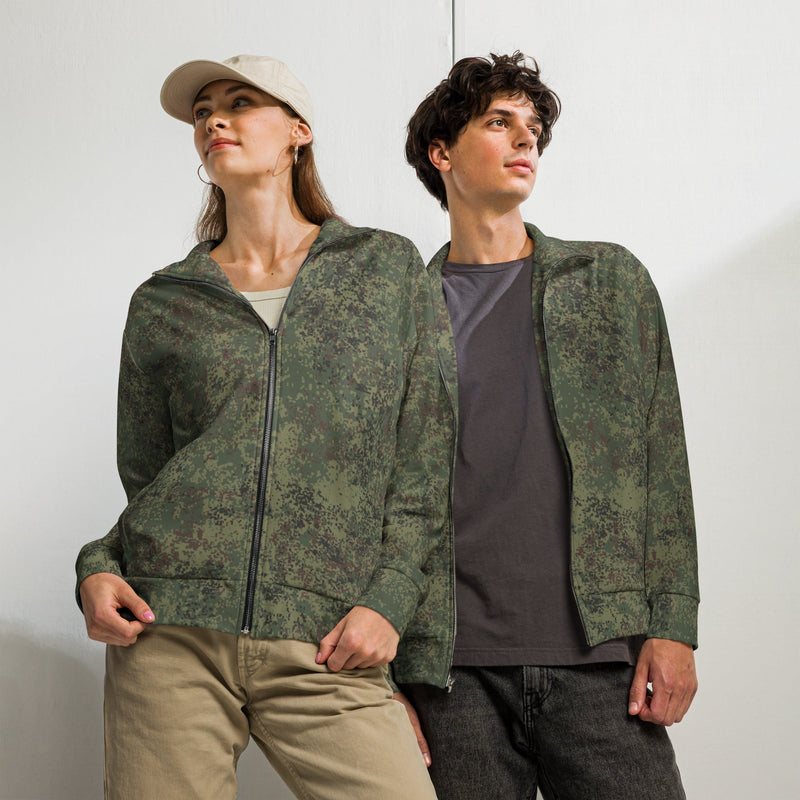 Digital Eastern Forest Veil CAMO Unisex Track Jacket - 2XS