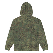 Digital Eastern Forest Veil CAMO Unisex Zip Hoodie