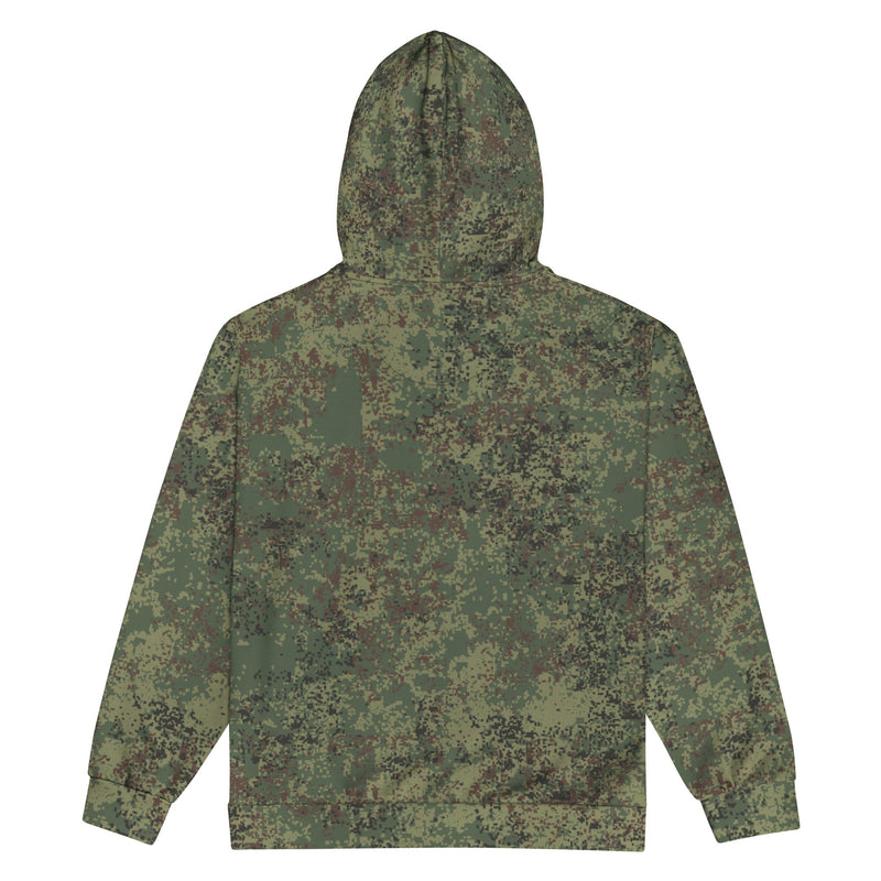 Digital Eastern Forest Veil CAMO Unisex Zip Hoodie