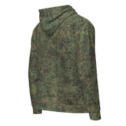 Digital Eastern Forest Veil CAMO Unisex Zip Hoodie