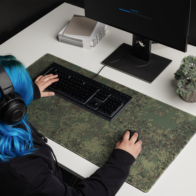 Digital Eastern Forest Veil CAMO Universal Large Desk Pad