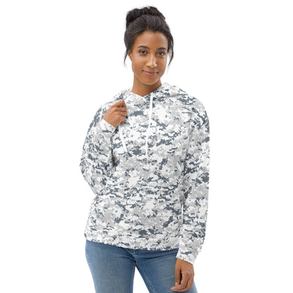 Digital Marine CADPAT Style Snow CAMO Unisex Hoodie Hoodies