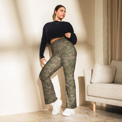 Digital Multi-Terrain CAMO Flare leggings - Womens Leggings