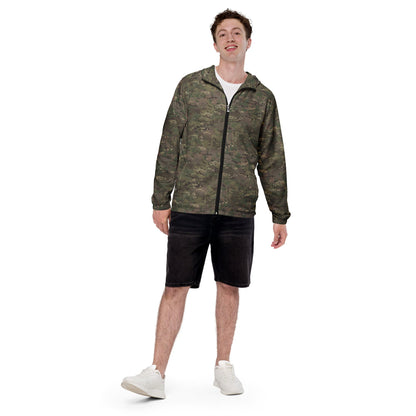 Digital Multi-Terrain CAMO Men’s windbreaker - Mens Windbreaker