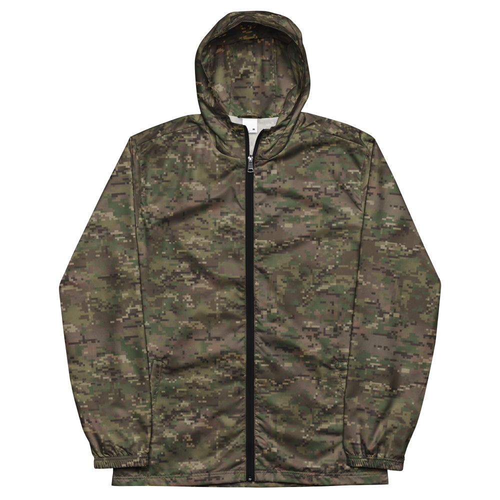 Digital Multi-Terrain CAMO Men’s windbreaker - Mens Windbreaker