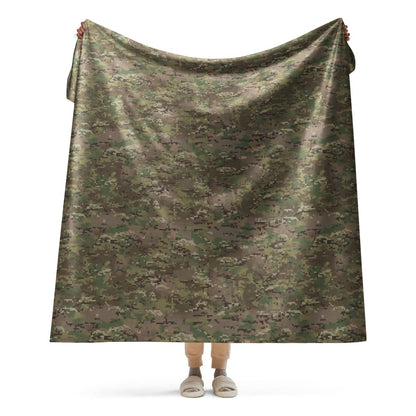 Digital Multi-Terrain CAMO Sherpa blanket - 60″×80″ - Sherpa Blanket