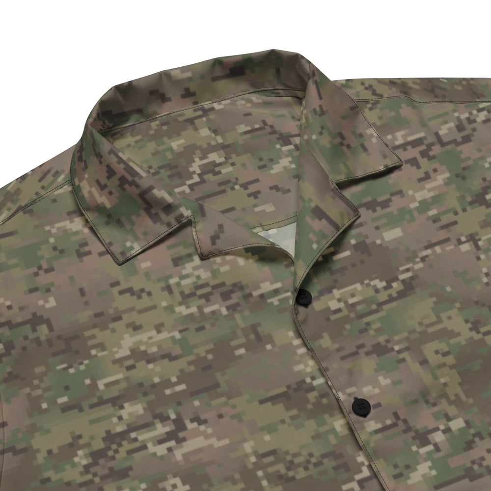 Digital Multi-Terrain CAMO Unisex button shirt - Button Shirt