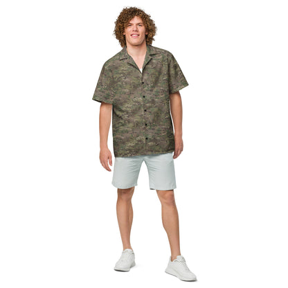 Digital Multi-Terrain CAMO Unisex button shirt - Button Shirt