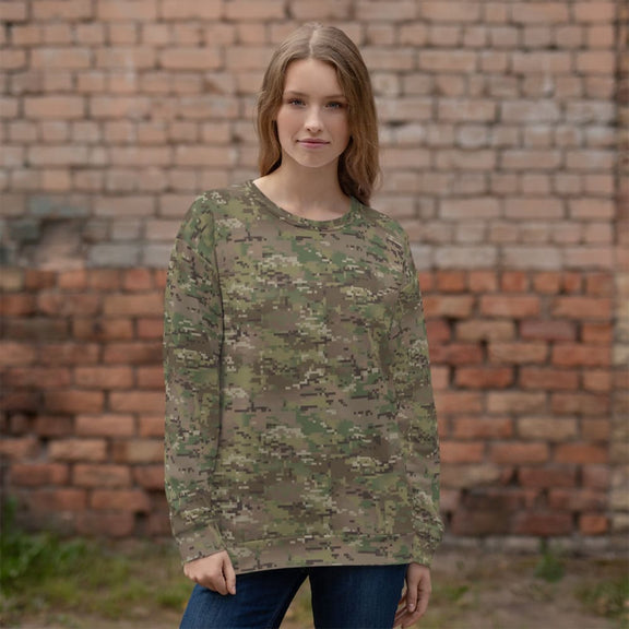 Digital Multi-Terrain CAMO Unisex Sweatshirt - Unisex Sweatshirt