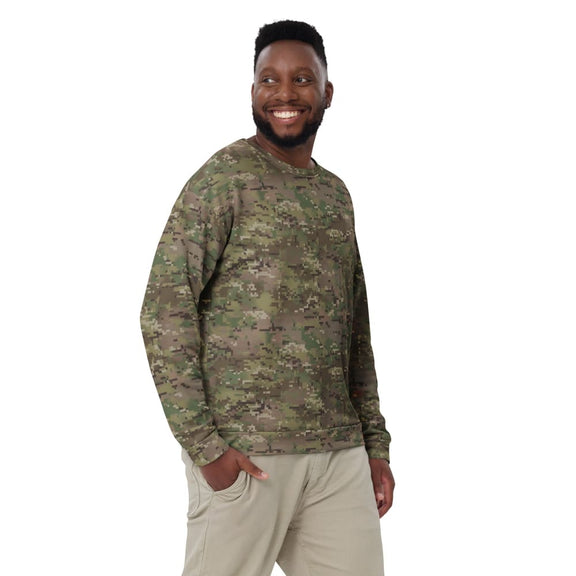 Digital Multi-Terrain CAMO Unisex Sweatshirt - Unisex Sweatshirt