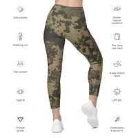 Digital Multi-Terrain CAMO Women’s Leggings with pockets