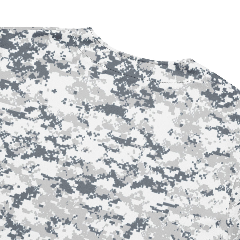 Digital Snow CAMO Unisex Baseball Jersey