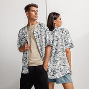 Digital Snow CAMO Unisex Baseball Jersey - 2XS
