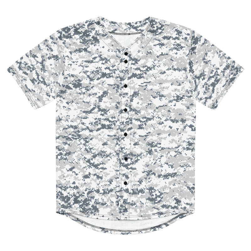 Digital Snow CAMO Unisex Baseball Jersey