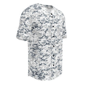 Digital Snow CAMO Unisex Baseball Jersey