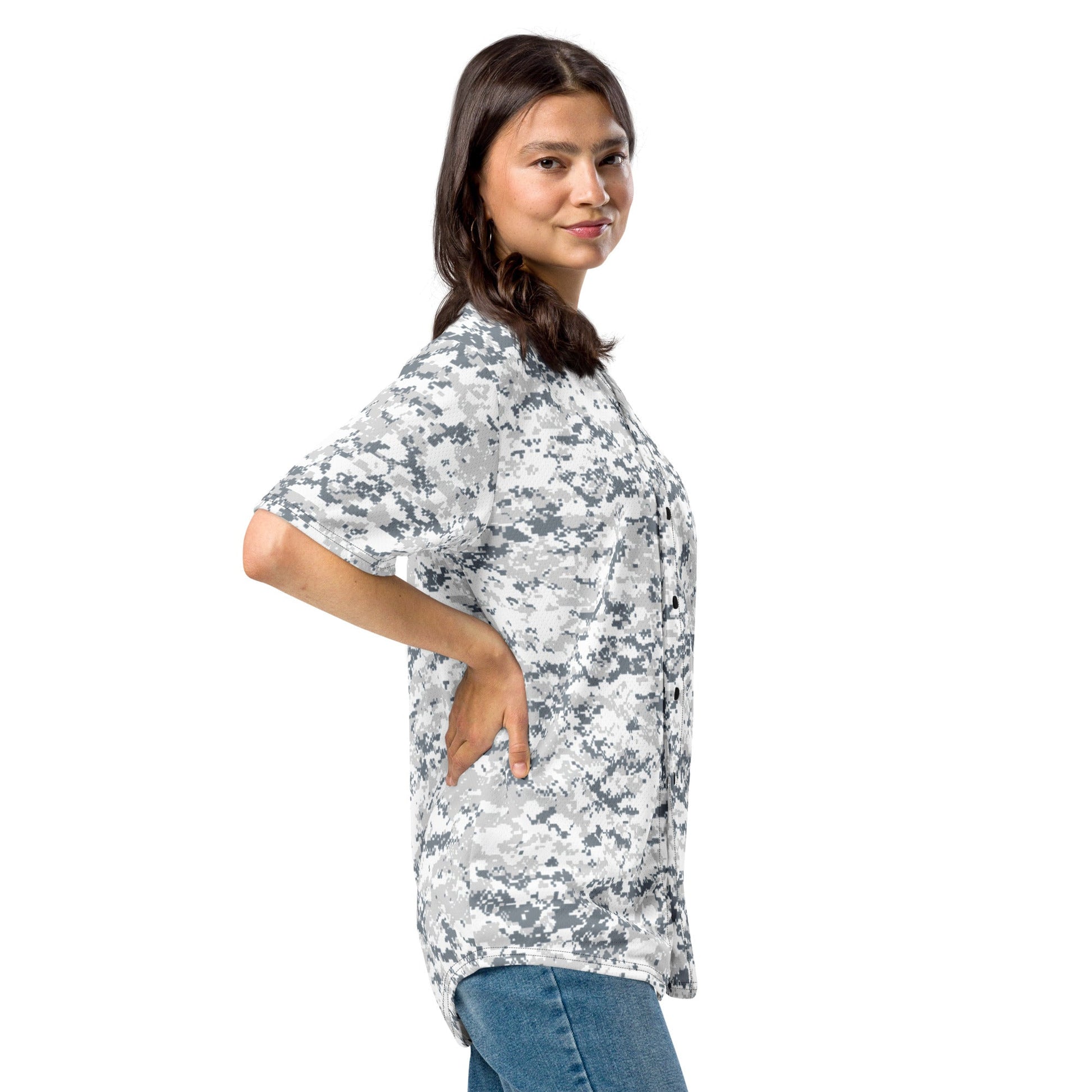 Digital Snow CAMO baseball jersey - Baseball Jerseys