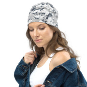 Digital Snow CAMO Beanie - Head
