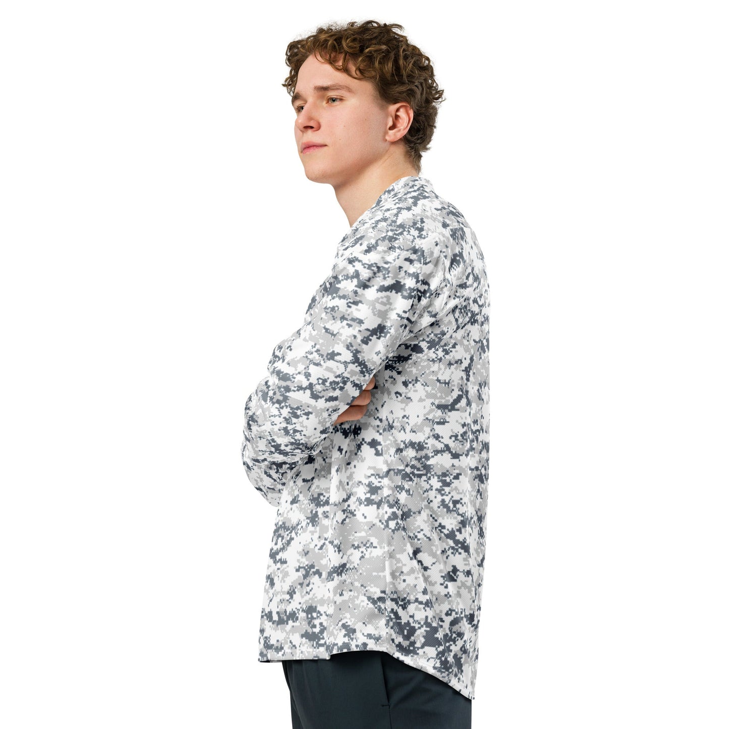 Digital Snow CAMO Unisex Hockey Fan Jersey - 2XS