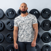 Digital Snow CAMO Mens Athletic T-Shirt - XS - Shirt