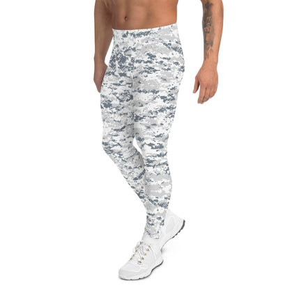 Digital Snow CAMO Mens Leggings