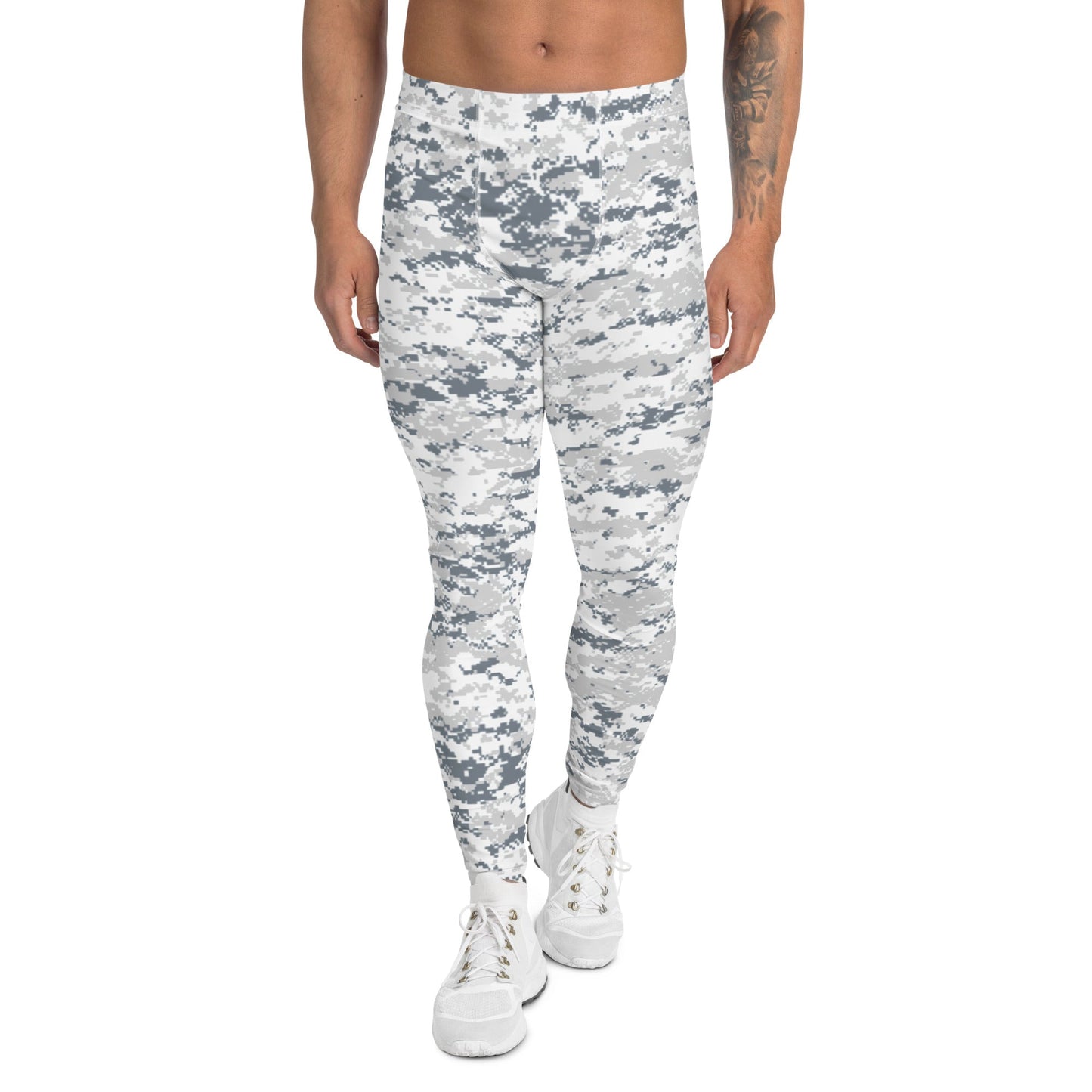 Digital Snow CAMO Mens Leggings - XS