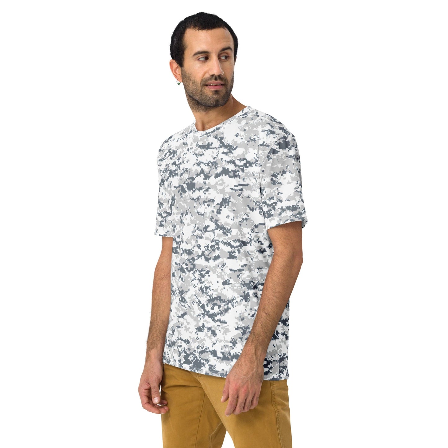 Digital Snow CAMO Mens t-shirt - T-Shirts