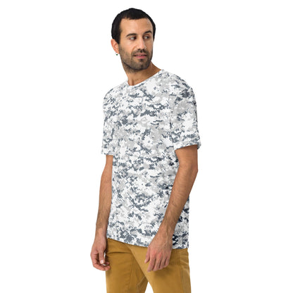 Digital Snow CAMO Mens t-shirt - T-Shirts