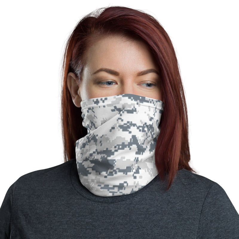 Digital Snow CAMO Neck Gaiter - Head