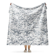 Digital Snow CAMO Sherpa Blanket - 60″×80″