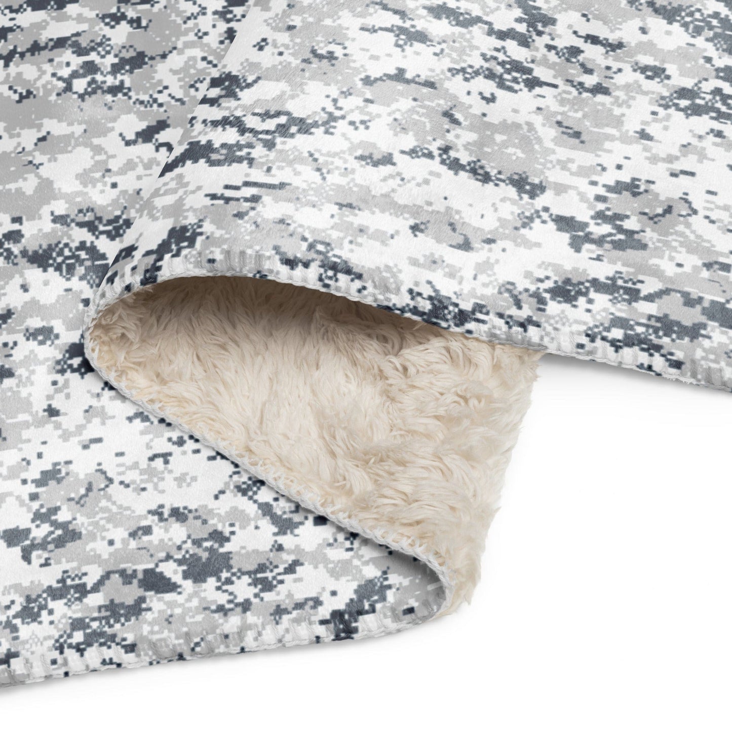 Digital Snow CAMO Sherpa blanket - Blankets
